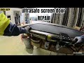 Australia's toughest screen door repair