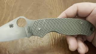 Rockscale Design Hexi Ti Scales for Spyderco Para 3 and Disassembly Discussion