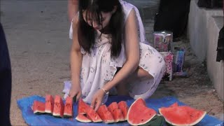 【ロゼリラ】渋川海岸撮影会Ⅳ「スイカ割り・ビーチフラッグ編」【瀬田菜々美\u0026新田雪乃】