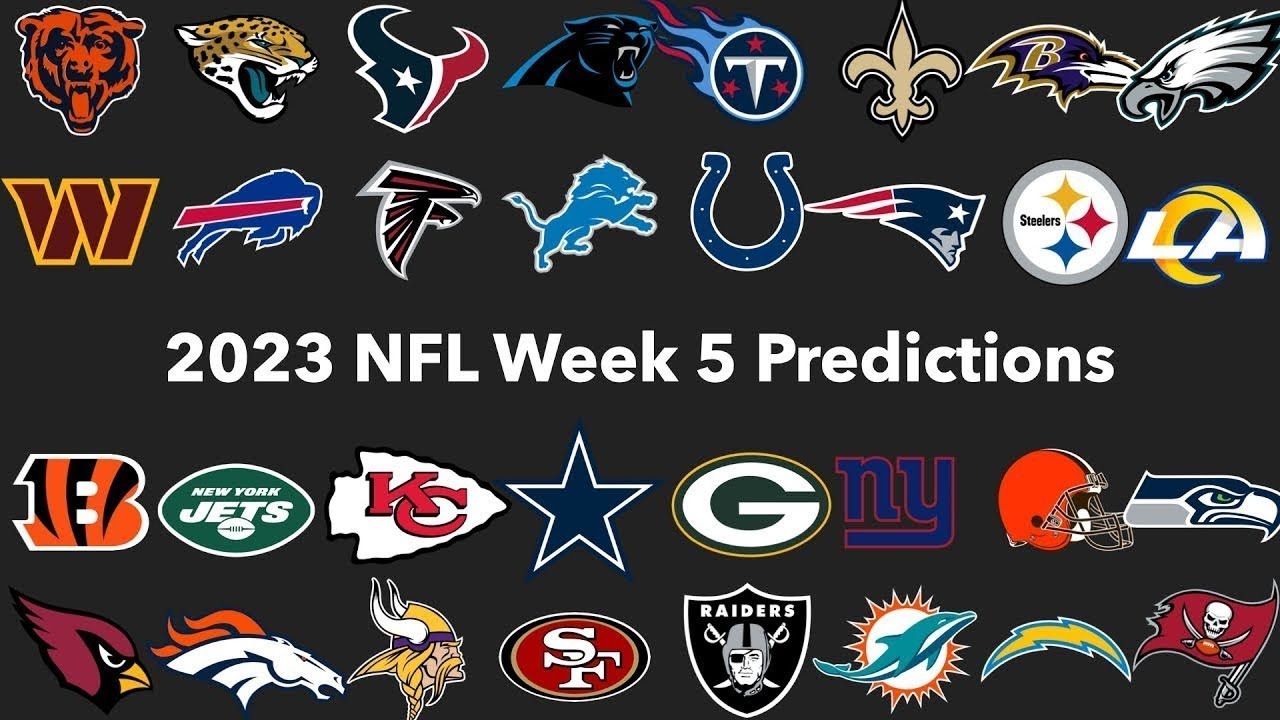 NFL Week 5 Predictions - YouTube