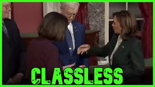 GOP Senator's Husband REFUSES To Shake Kamala's Hand | The Kyle Kulinski Show