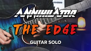 Annihilator - The Edge (Guitar Solo Cover)