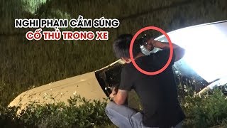 Toàn cảnh vụ vây bắt nghi phạm ma túy ôm súng, lựu đạn cố thủ trong ô tô ở Hà Tĩnh