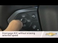 Adaptive Cruise Control - Activation and Control