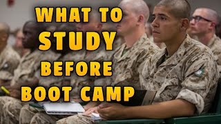 What to know before Marine Boot Camp | Preparing For Marine Boot Camp | What To Study For Bootcamp