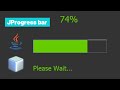 java JProgress bar - Progress bar in java netbeans | How to create progress bar in java tutorial