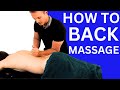 How to Massage the Lower Back for Pain Relief & Relaxation | No Talking