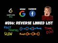 Reverse Linked List - Two Pointers, Recursion - Google & Facebook Interviews - LeetCode 206