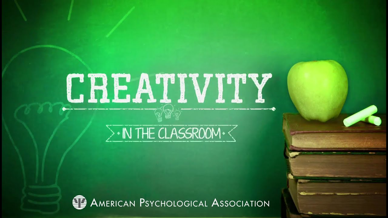 Creativity In The Classroom - YouTube