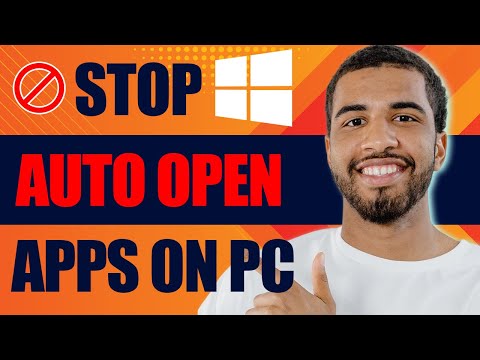 How to Stop Auto Open Apps on PC (2023)