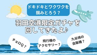 羽田空港限定ガチャを回してきたよ♪🛩 #ガチャ #ガチャガチャ #ミニチュア #羽田空港 #限定ガチャ #飛行機 #九谷焼 #自販機