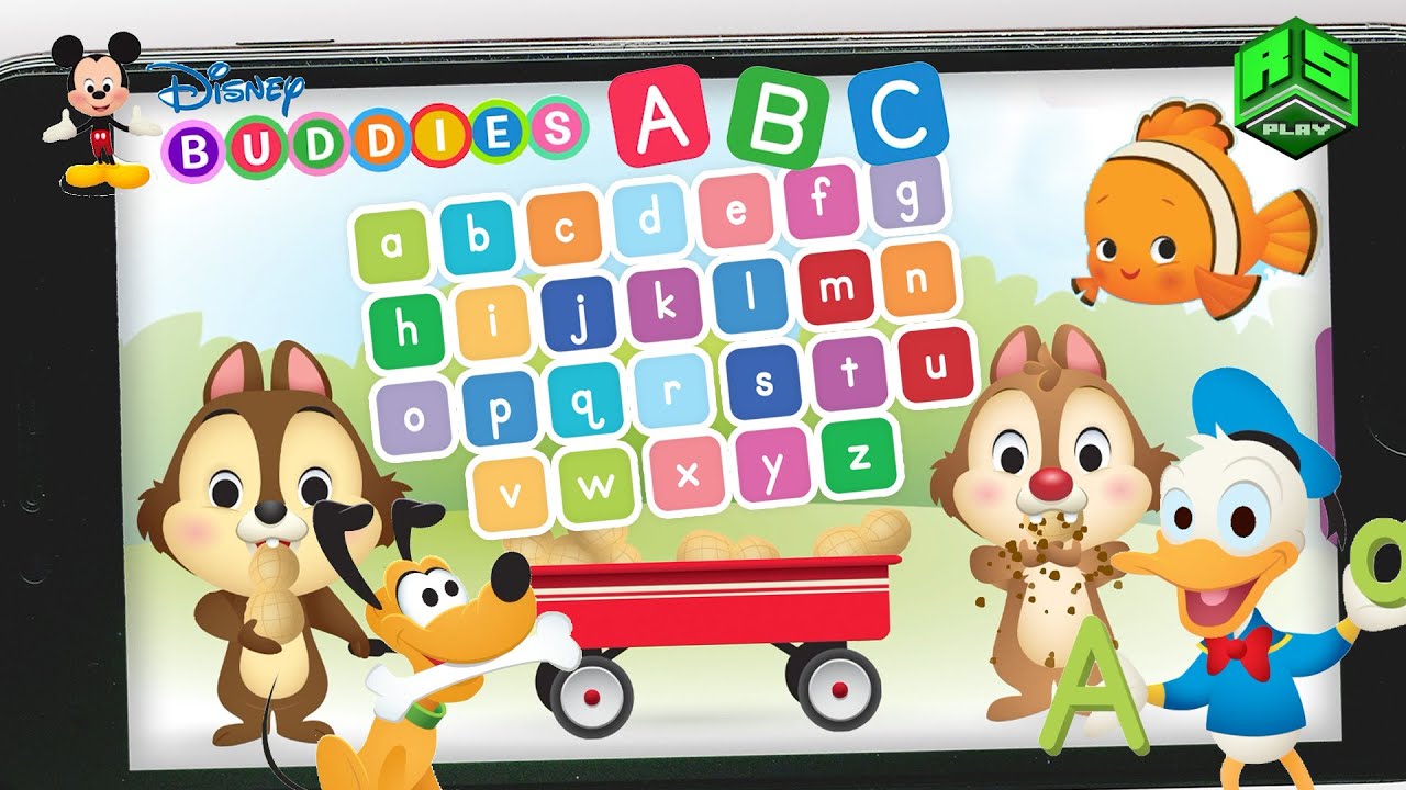 Explore Fun Alphabets With Disney Buddies A Through Z! - YouTube