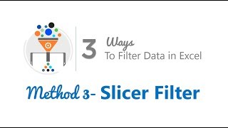 3 Ways to Filter Data in Excel Method 3 Filter using Slicers
