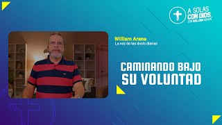 A solas con Dios con William Arana l Caminando bajo su voluntad l 8 de Enero 2025