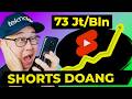 GILA (Rp73,9 JT Bulan Pertama) 🤑dari IDE KONTEN YOUTUBE SHORTS INI!