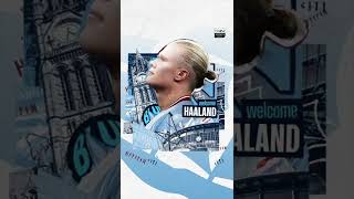 Welcome Haaland to Manchester City 🏟️🔵🔥