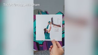 Artist immortalizes Bucks' Jrue-Giannis Valley-Oop in stop-motion video | FOX6 News Milwaukee