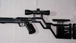 Airsoft KJW MK1 DIY homemade sniper rifle 3D printed stock