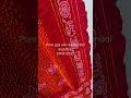 Bandhani dupatta in red | traditional rasmandal dupatta | gaji silk dupatta | gaji silk bandhani sa