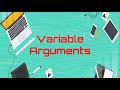 Variable Arguments in Java