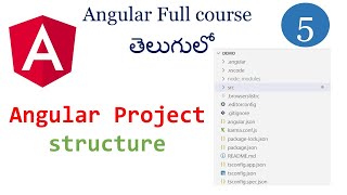 Angular  project structure | Angular project files | Angular structure in Telugu |Angular tutorials