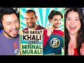 Minnal Murali SUPERHERO ft. The Great Khali REACTION | Tovino Thomas | Netflix India