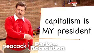 Ron Swanson Loves Capitalism and Libertarianism | Parks and Recreation