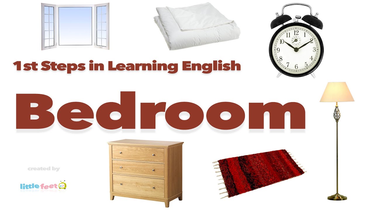 English Vocabulary Bedroom Youtube
