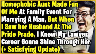 Homophobic Aunt Made Fun Of Me At Family Event For Marrying A Man, Even tho Am A Successful Lawyer