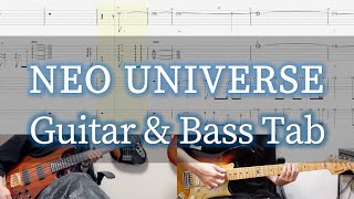 NEO UNIVERSE - L'Arc〜en〜Ciel / Guitar & Bass Tab