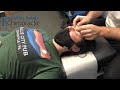 Figure Skater Gets full Spine Adjustment After Fall On The Ice!