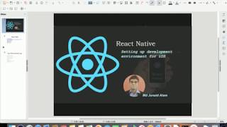 React Native - Environment setup for iOS - #1