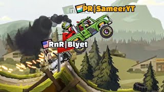 HILL CLIMB RACING 2 WHICH CAR IS BEST WITH JUMP SHOCKS ? SUPER DIESEL VS JEEP | NEW JUMP EVENT 🥱