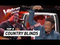 BEST COUNTRY BLIND AUDITIONS in The Voice