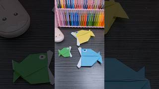 🐟 Origami ikan Piranha 😁 #shorts #origami #kertas #art #craft #diy #diycrafts #handicraft #toys