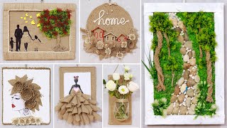 9 Easy Jute Wall Hanging Craft Ideas are Recycled from Waste Material