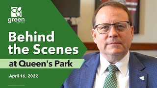 Behind the Scenes at Queen's Park - April 16, 2022