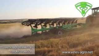 Плуг оборотный ПОН 7-40+1 Велес-Агро / Reversible plough Veles-Agro 7+1 - VELESAGRO™