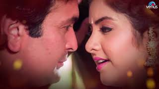 Teri Umeed Tera Intezar   LYRICAL VIDEO   Deewana   Rishi Kapoor, Divya Bharti   90's Romantic Song
