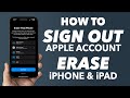 How to Remove Your Apple ID and Factory Reset an iPhone or iPad (iOS 18 Guide)