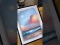 Procreate Ocean Landscape Tutorial #procreatebrushes #procreatetutorial