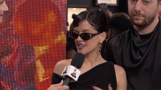 THE MARIAS Red Carpet Interview | 2022 GRAMMYs