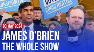 Election results: is Rishi Sunak really to blame? | James O'Brien - The Whole Show