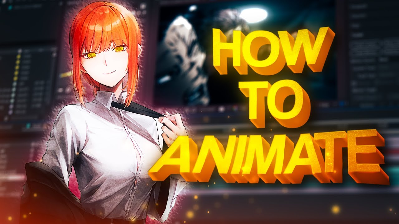 How I Animate My Videos Manga Animation Youtube