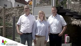 Firma Leoba GmbH auf der Gartenschau Balingen 2023 mit unserem Plattformlift Una Porte von Ascendor