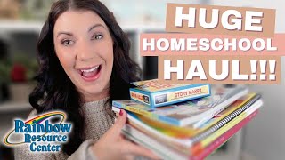 *NEW* HUGE HOMESCHOOL HAUL! Homeschool Curriculum & Resources! Rainbow Resource Homeschool Haul