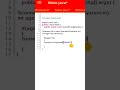 if-else statement in Java programming 🔥😱#shorts #youtubeshorts #javacoding