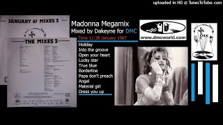 Madonna Megamix (DMC Mix by Dakeyne January 1987)