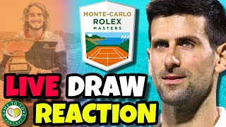 DJOKOVIC RETURNS! | Monte Carlo Masters Draw Reaction | GTL Tennis Podcast #340