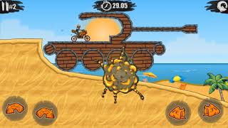 Moto X3M Bike Race Game BROWN HEAVY BIKE - Gameplay Android & iOS games